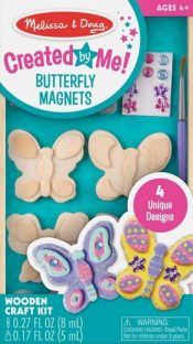 Created By Me Wooden Butterfly Magnets Craft Kit