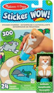 Bunny Sticker WOW Activity Pad And Sticker Stamper