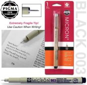 PIGMA Micron 003 Bible Note Pen