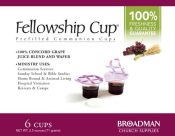 Fellowship Prefilled Communion Cups