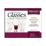 Broadman Glass Communion Cups