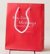 Red Value Gift Bag