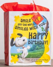 Peanuts Birthday Specialty Gift Bag