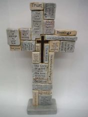 Crossword Tabletop Cross