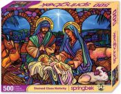 Stained Glass Nativity 500 Piece (Puzzle)