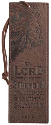 LORD Is My Strength Faux Leather Exodus 15:2