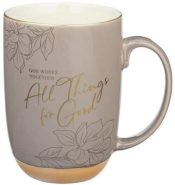 All Things For Good Ceramic With Exposed Clay Base Romans 8:28