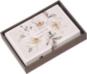 White Magnolia Thank You Note Card Set