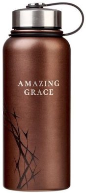 Amazing Grace Crown Of Thorns Stainless Steel Water Bottle