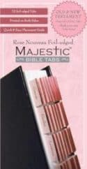 Majestic Bible Tabs Foil Edged