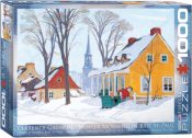 Winter Morning In Baie St Paul 1000 Piece (Puzzle)