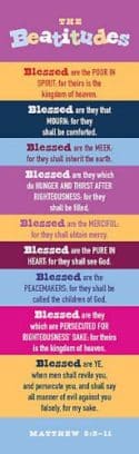 Beatitudes Kids Version Bookmarks