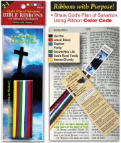 Bible Ribbons With Bookmark Gods Plan Of Salvation