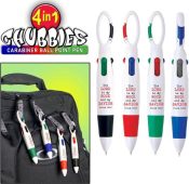 Chubbies 4 In 1 Carabiner Pen