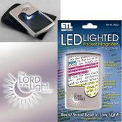 LED Lighted Pocket Magnifier
