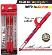 Accu Gel Bible Hi Glider Highlighter 2 Pack