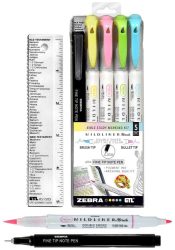 Mildliner Brush Marking Kit Set Of 5