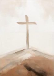 Single Cross Canvas