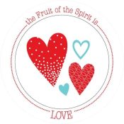 Fruit Of The Spirit Is Love Plate