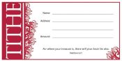 Tithe Value Offering Envelopes Package Of 100