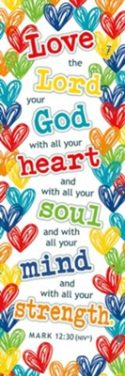 Love The Lord Scripture Mark 12:30 NIV
