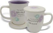 Amazing Woman Mug With Coaster