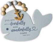 You Are Fearfully And Wonderfully Made Whale Psalm 139:14 (Plaque)