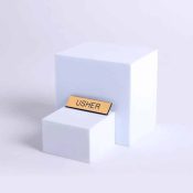 Usher Engraved Safety Catch