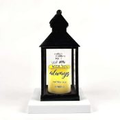 I Am With You Always Lantern LED