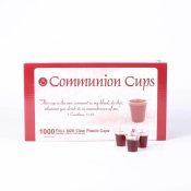 Clear Communion Cups 1000 Pack