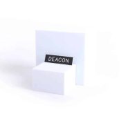 Deacon Engraved Plastic Badge