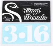 3:16 Vinyl Decal