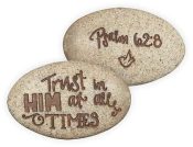 Psalm 62:8 Psalm Stone