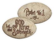 Psalm 46:1 Psalm Stone