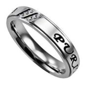Girls Luxury Purity (Size 9 Ring)
