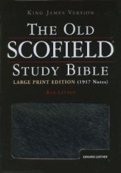 Old Scofield Study Bible Large Print Edition
