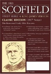 Old Scofield Study Bible Classic Edition