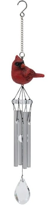 Mini Songbird Cardinal Wind Chime