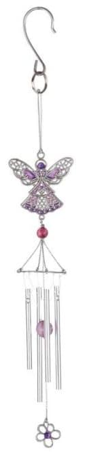 Angel Pewterworks Crystal Chime