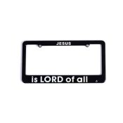 Jesus Is Lord Of All Auto Tag Frame