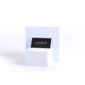 Usher Engraved Magnetic Badge
