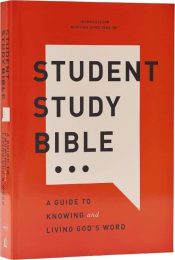Student Study Bible Comfort Print