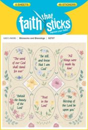 Blossoms And Blessings Stickers