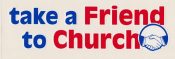 Friend Day Bumper Sticker