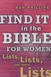 Find It In The Bible For Women
