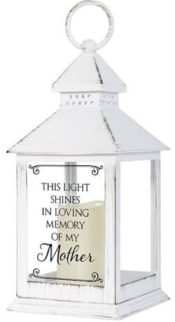 In Loving Memory Of My Mother LED Candle And Timer Lantern