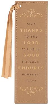 Give Thanks Faux Leather