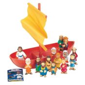 Galilean Boat With Jesus And The 12 Apostles (Action Figure)
