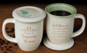 Inspiring Woman Grace Outpoured Mug And Coaster Set