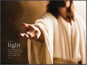I Am The Light Of The World Printed Art